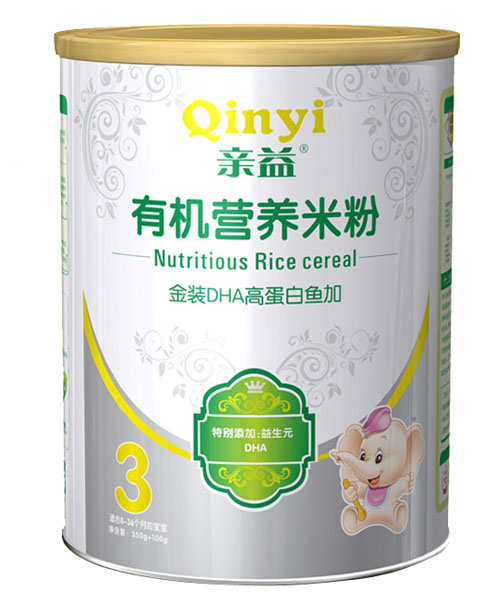 親益紙聽(tīng)高蛋白魚(yú)加有機(jī)營(yíng)養(yǎng)米粉3段