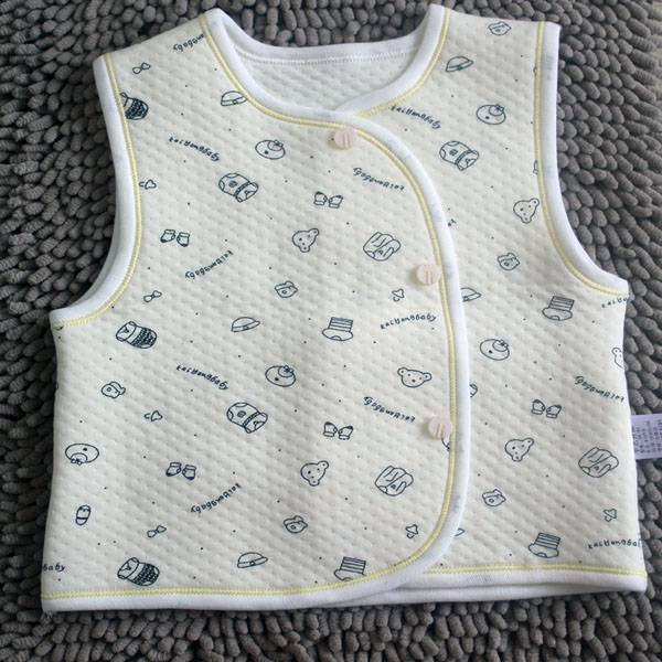 亨藝開(kāi)陽(yáng)保暖馬甲(黃色)73  80  90