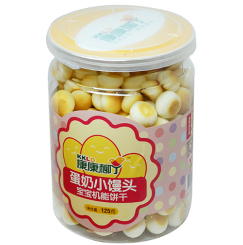 康康柳丁蛋奶小饅頭寶寶機能餅干
