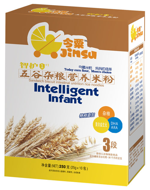 今粟五谷雜糧營養(yǎng)米粉3段250g