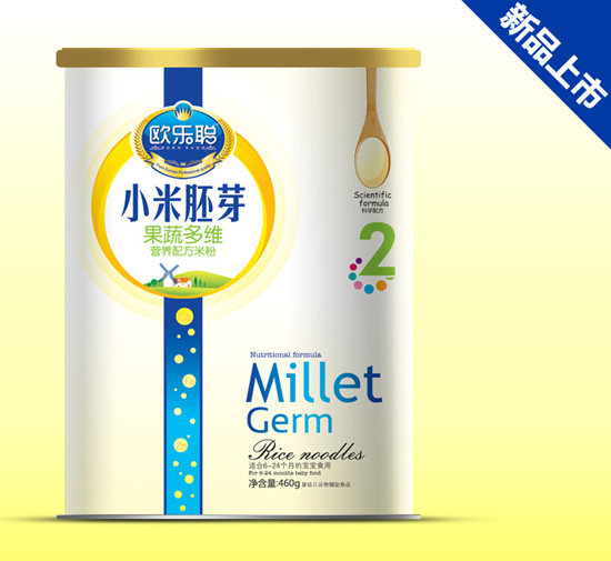 歐樂(lè)聰果蔬多維小米胚芽紙聽(tīng)裝2段