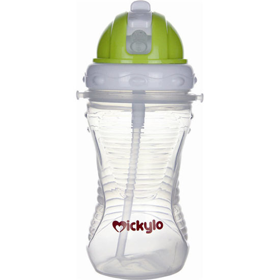 米奇樂(lè)波紋吸管飲嘴杯