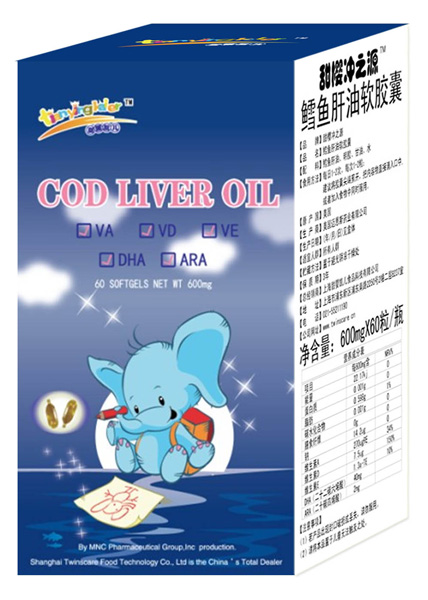 甜櫻沖之源鱈魚(yú)肝油軟膠囊