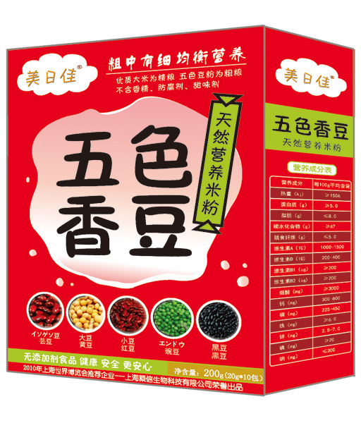 美日佳五色香豆?fàn)I養(yǎng)米粉
