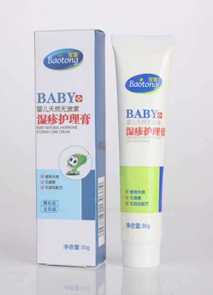 寶童·嬰兒天然無激素濕疹護理膏
