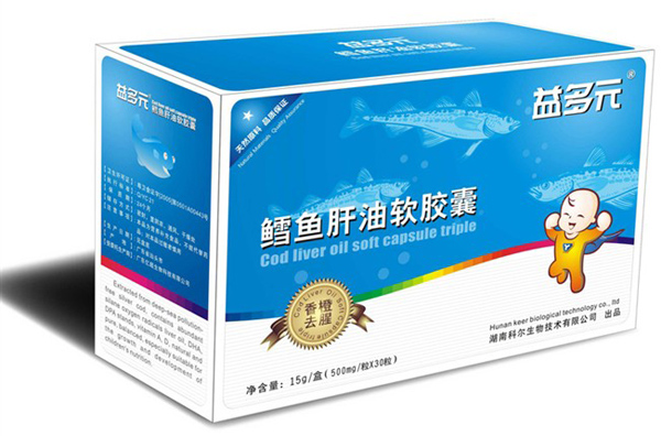 益多元鱈魚(yú)肝油軟膠囊