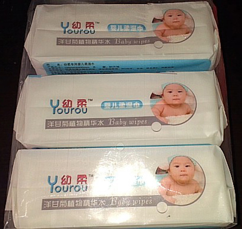 幼柔洋甘菊嬰幼兒手口濕巾80抽3連包