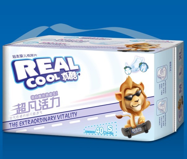 真酷超凡活力尿片小號(hào)40片