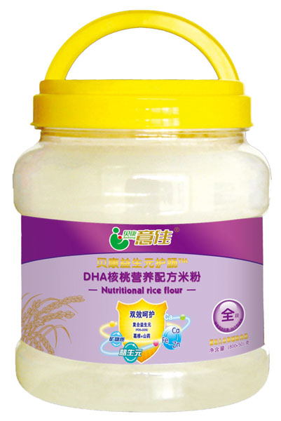 貝康意佳DHA核桃營養(yǎng)配方米粉