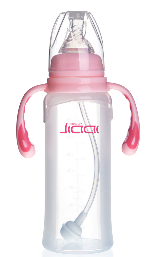 佳愛自動(dòng)硅膠奶瓶(標(biāo)準(zhǔn)口徑)240ml