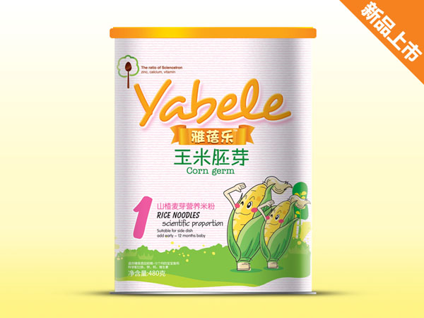 雅蓓樂玉米胚芽山楂麥芽營養(yǎng)米粉