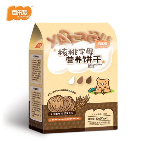 百樂麥核桃字母營養(yǎng)餅干