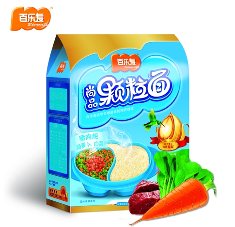 百樂麥尚品顆粒面