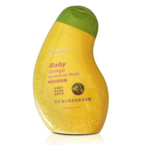 潤菲嬰兒銀杏洗發(fā)沐浴露
