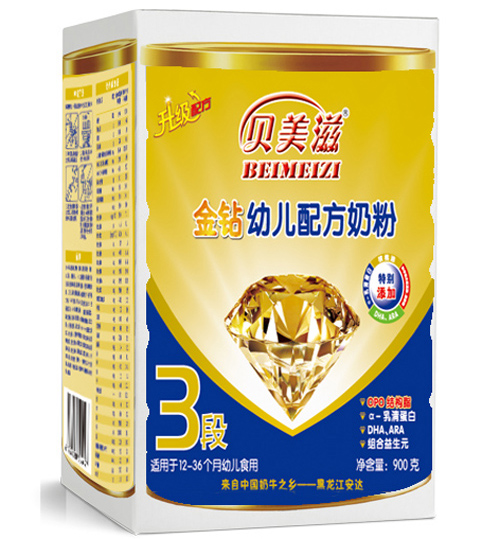 貝美滋金鉆幼兒配方奶粉