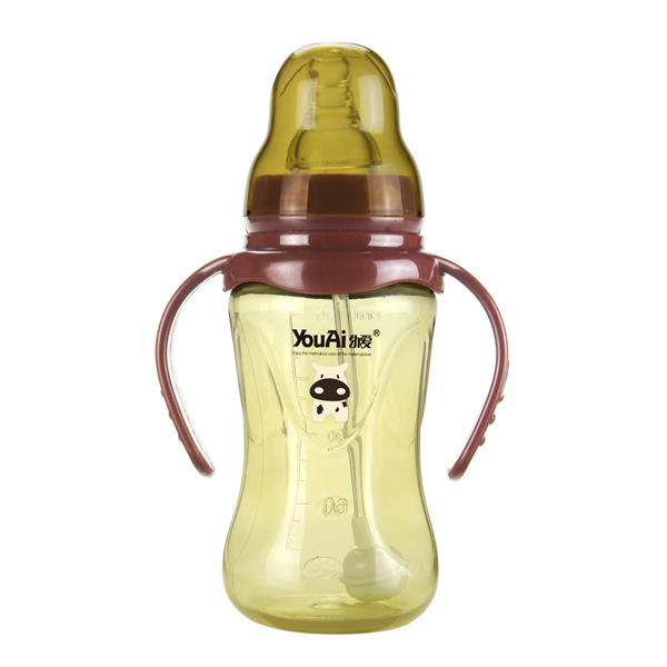幼愛PP標口帶柄自動吸尊貴經(jīng)典奶瓶160ml
