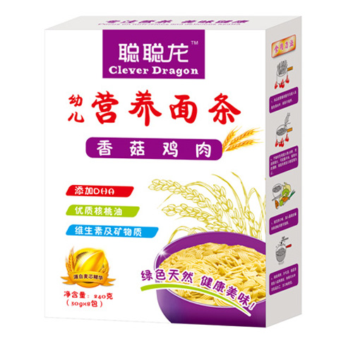 聰聰龍香菇雞肉營(yíng)養(yǎng)面條