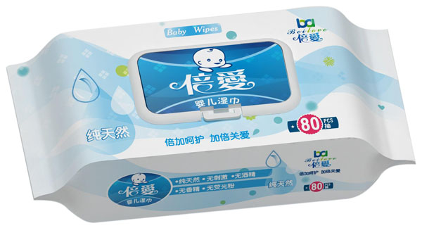 倍愛(ài)嬰兒濕巾80抽