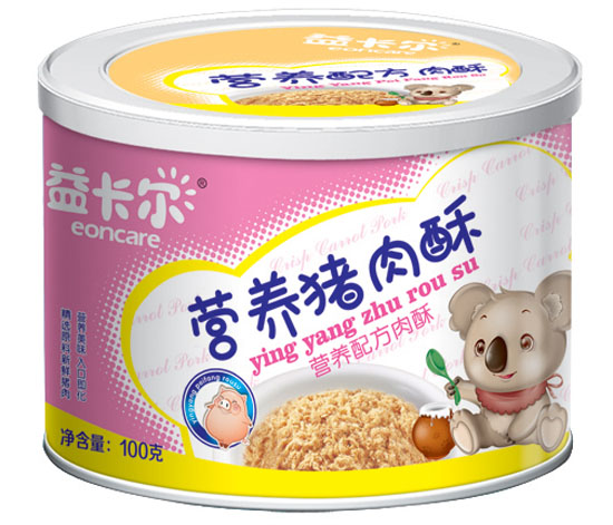 益卡爾營(yíng)養(yǎng)豬肉酥