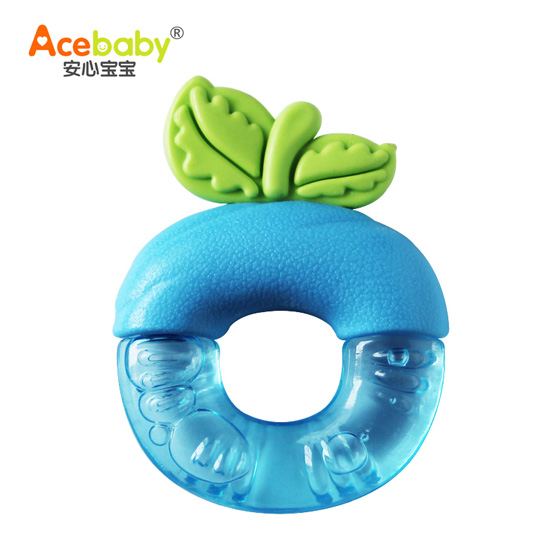 安心寶寶水果牙膠藍色無袋