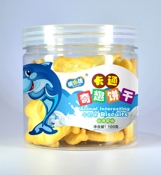 威樂佳動物餅干牛奶味