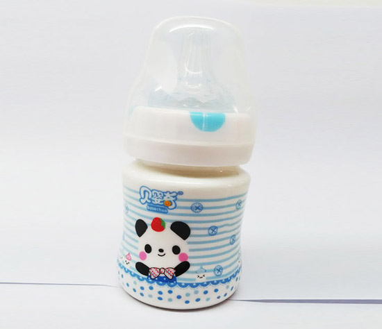 貝嬰奇120ml陶瓷奶瓶(藍(lán))