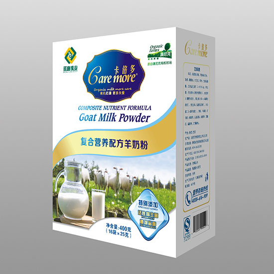 卡倍多成人復(fù)合營養(yǎng)培養(yǎng)羊奶粉400克盒裝