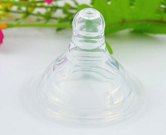 聰貝寬口十字孔硅膠奶嘴