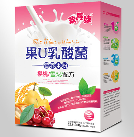 歡喜娃櫻桃雪梨配方果U乳酸菌營(yíng)養(yǎng)米粉