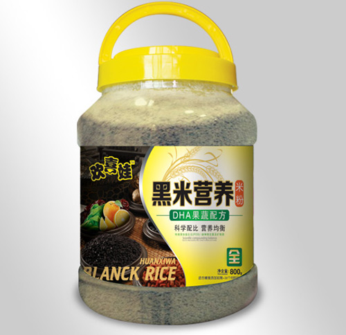 歡喜娃DHA果蔬配方黑米營養(yǎng)米粉