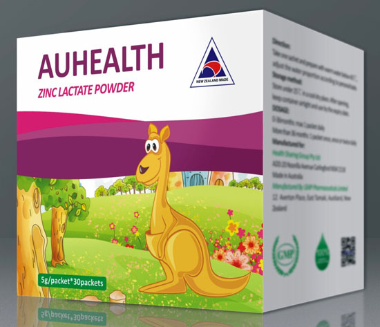 澳愛斯乳酸鋅復合固體飲料