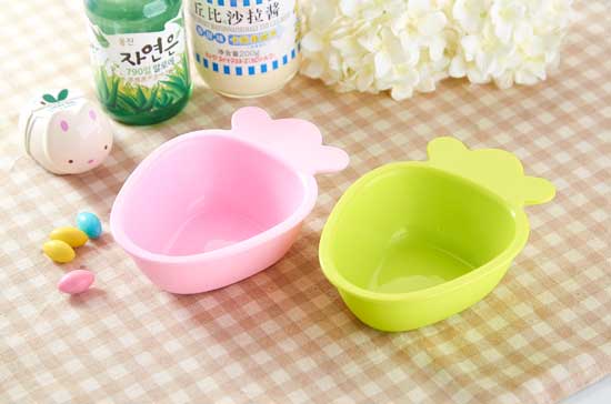 樂(lè)米樂(lè)田園系列草莓兒童研磨碗
