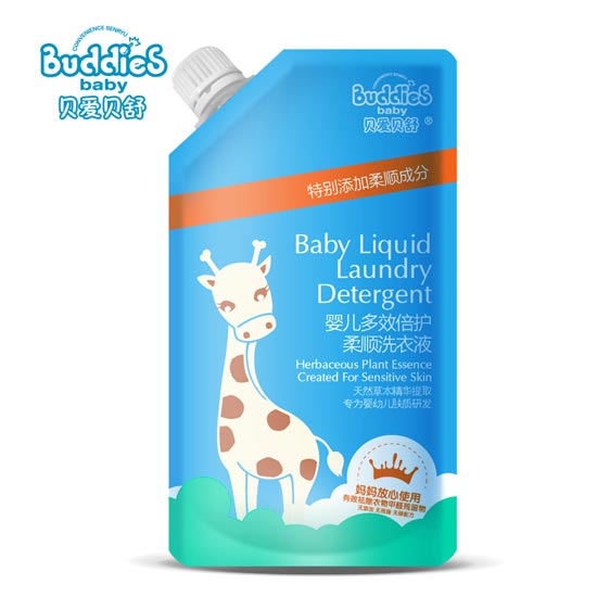 貝愛(ài)貝舒嬰兒多效倍護(hù)柔順洗衣液(環(huán)保裝)