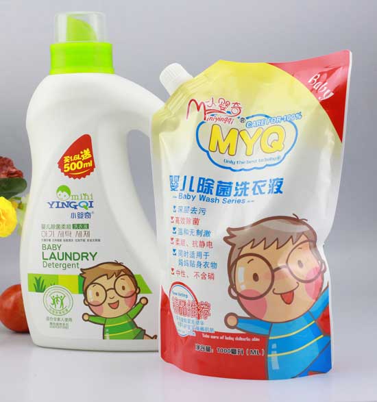 小嬰奇嬰兒除菌洗衣液袋裝+桶裝