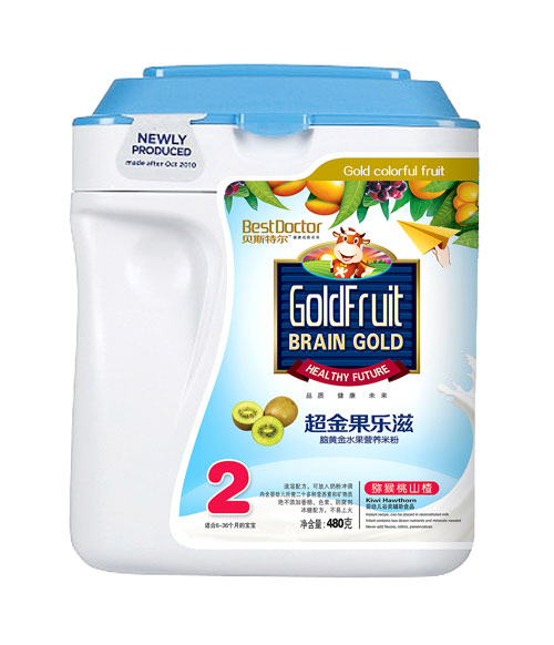 貝斯特爾獼猴桃山楂2段果樂滋