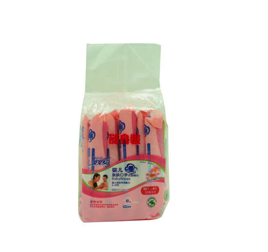 安安愛(ài)嬰兒口水親膚水紡棉巾隨身裝