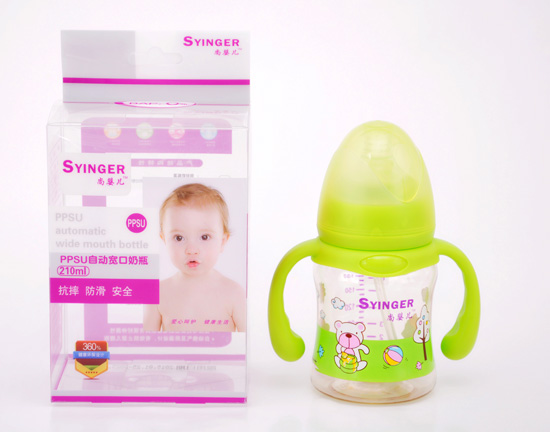 �Ћ냺PPSU�Ԅӌ�����ƿ210ML�Gɫ