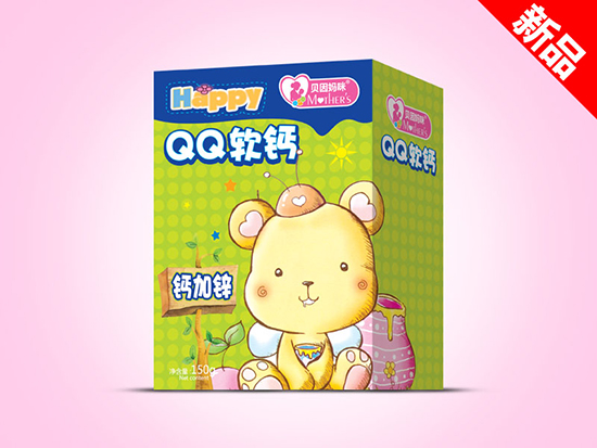 貝因媽咪鈣加鋅QQ軟鈣