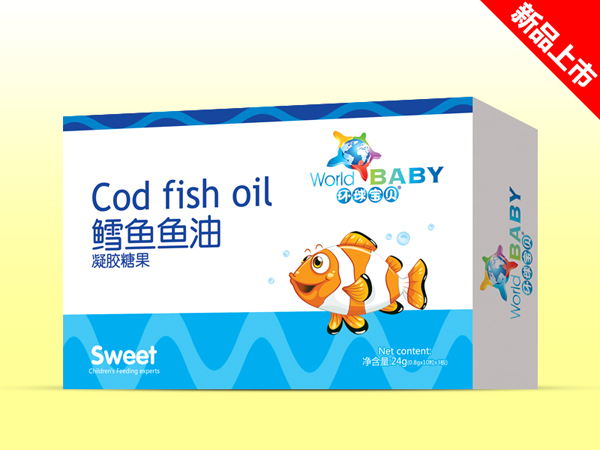 環(huán)球?qū)氊愾L魚(yú)魚(yú)油凝膠糖果