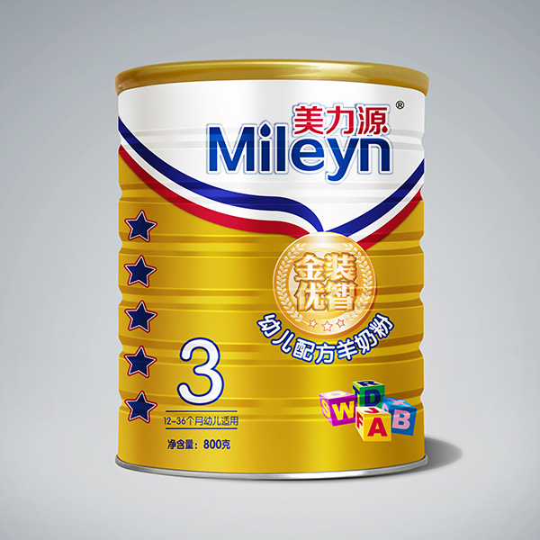 美力源金裝優(yōu)智幼兒配方羊奶粉罐裝800克3段