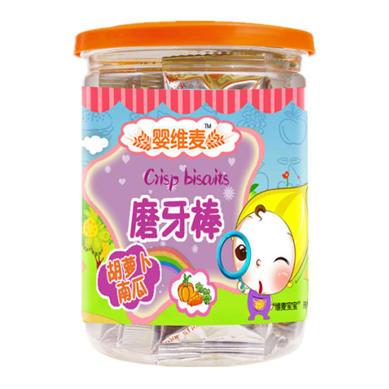 嬰維麥磨牙棒胡蘿卜南瓜