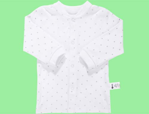 毓恩前開(kāi)嬰兒上衣