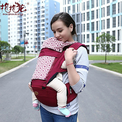 抱抱龍四季腰登坐凳紅色