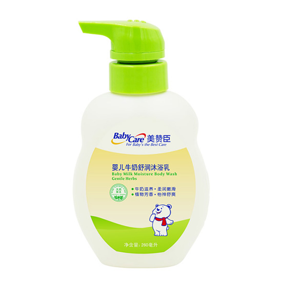 美贊臣嬰兒牛奶舒潤沐浴乳