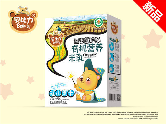 貝比力淮山薏米有機營養(yǎng)米乳盒裝