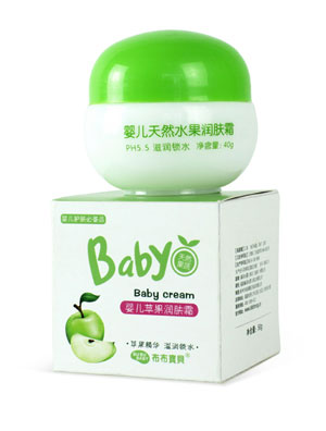 布布寶貝嬰兒天然水果潤膚霜(蘋果)50G