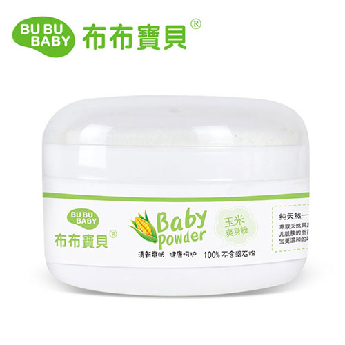 布布寶貝嬰兒玉米爽身粉120G