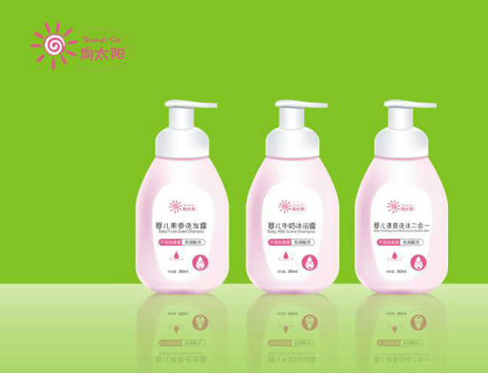 向太陽嬰兒清爽洗浴二合一