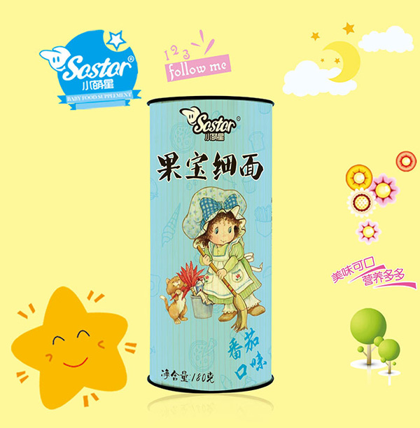 小萌星果寶細面番茄味