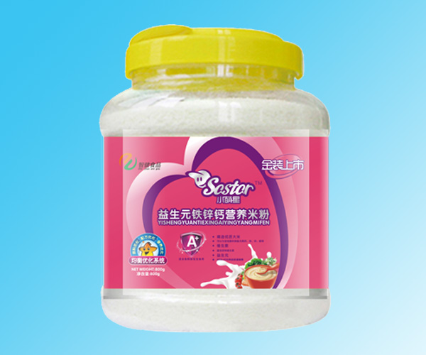 小萌星益生元鐵鋅鈣營(yíng)養(yǎng)米粉